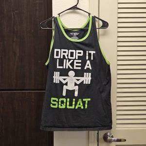 Drop It Like A Squat Tank Top Medium